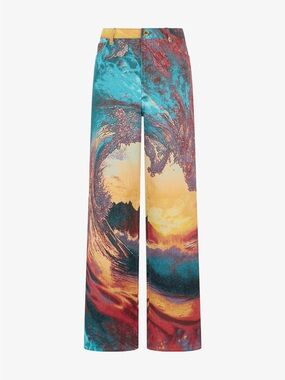 Roberto Cavalli Itaca Print Trousers